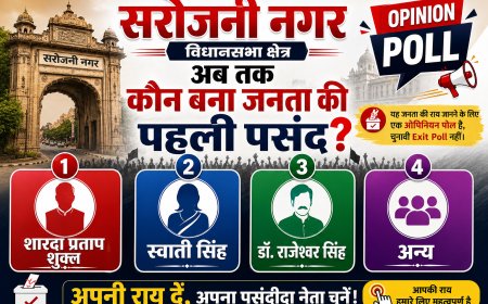 सरोजनी नगर की जनता का सबसे पसंदीदा विधायक कौन?
