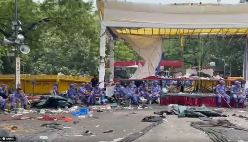 धर्मेंद्र प्रधान का इस्तीफा, CJP का आंदोलन खत्म, जंतर-मंतर से लौट रहे प्रदर्शनकारी
