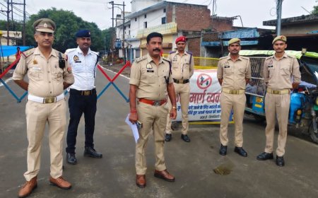 27 और 28 अगस्त को सुबह 10 से रात 10 बजे तक रहेगी व्यवस्था, चारपहिया वाहनों के बाजार में प्रवेश पर रोक