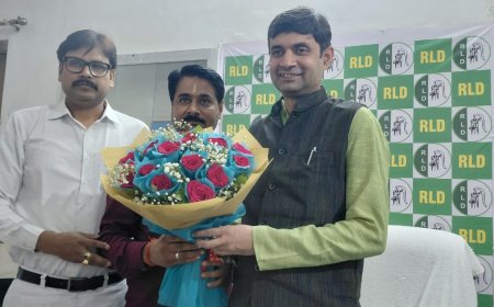 राष्ट्रीय लोकदल ने अमरेंद्र सिंह को हरदोई का जिलाध्यक्ष मनोनीत किया