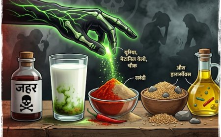 थाली में धीमा ज़हर: खाद्यान्नों में मिलावट और जवाबदेही का संकट