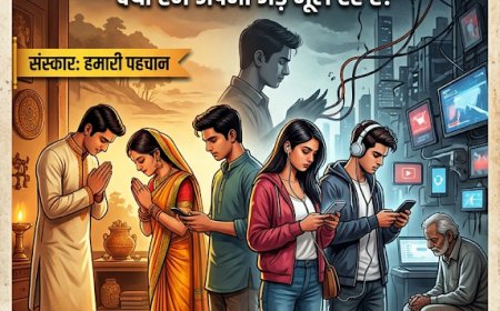 आधुनिकता की दौड़ और सनातन परंपरा से दूर होती युवा पीढ़ी