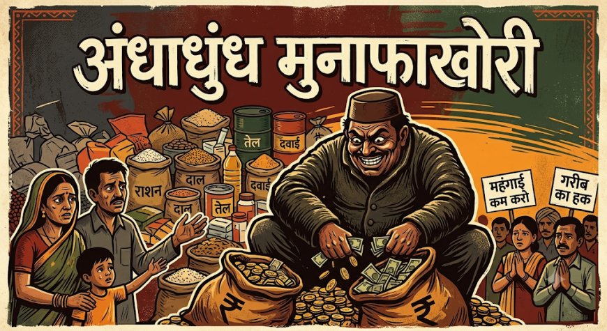 ​अंधाधुंध मुनाफाखोरी और अनैतिक व्यापार: बिचौलियों, व्यापारियों और बड़े प्रसंस्करणकर्ताओं का लालच इस समस्या की सबसे बड़ी धुरी है।