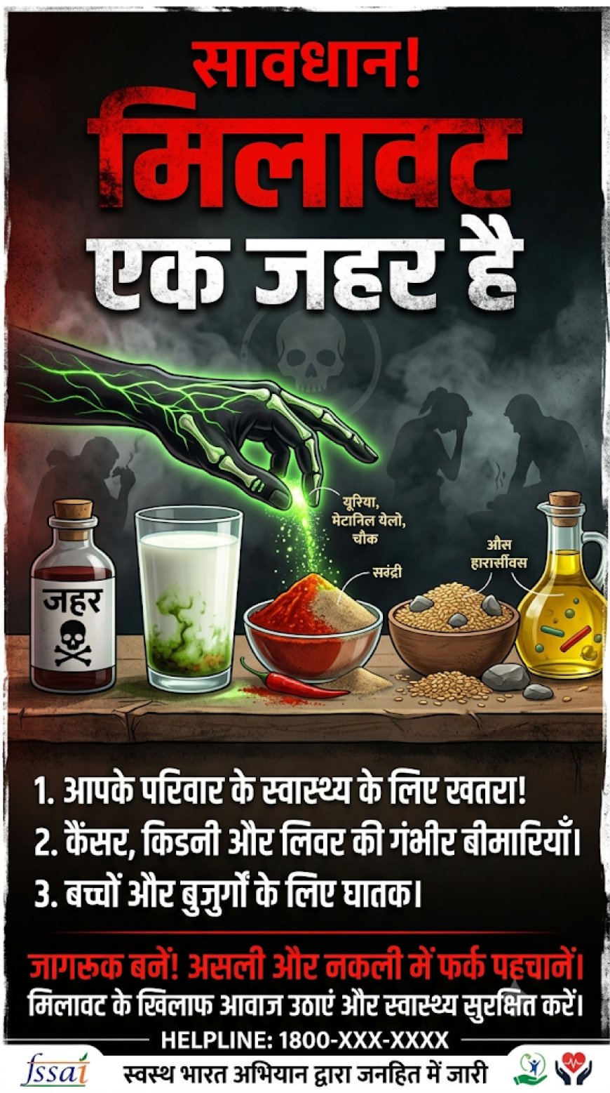 थाली में धीमा ज़हर: खाद्यान्नों में मिलावट और जवाबदेही का संकट